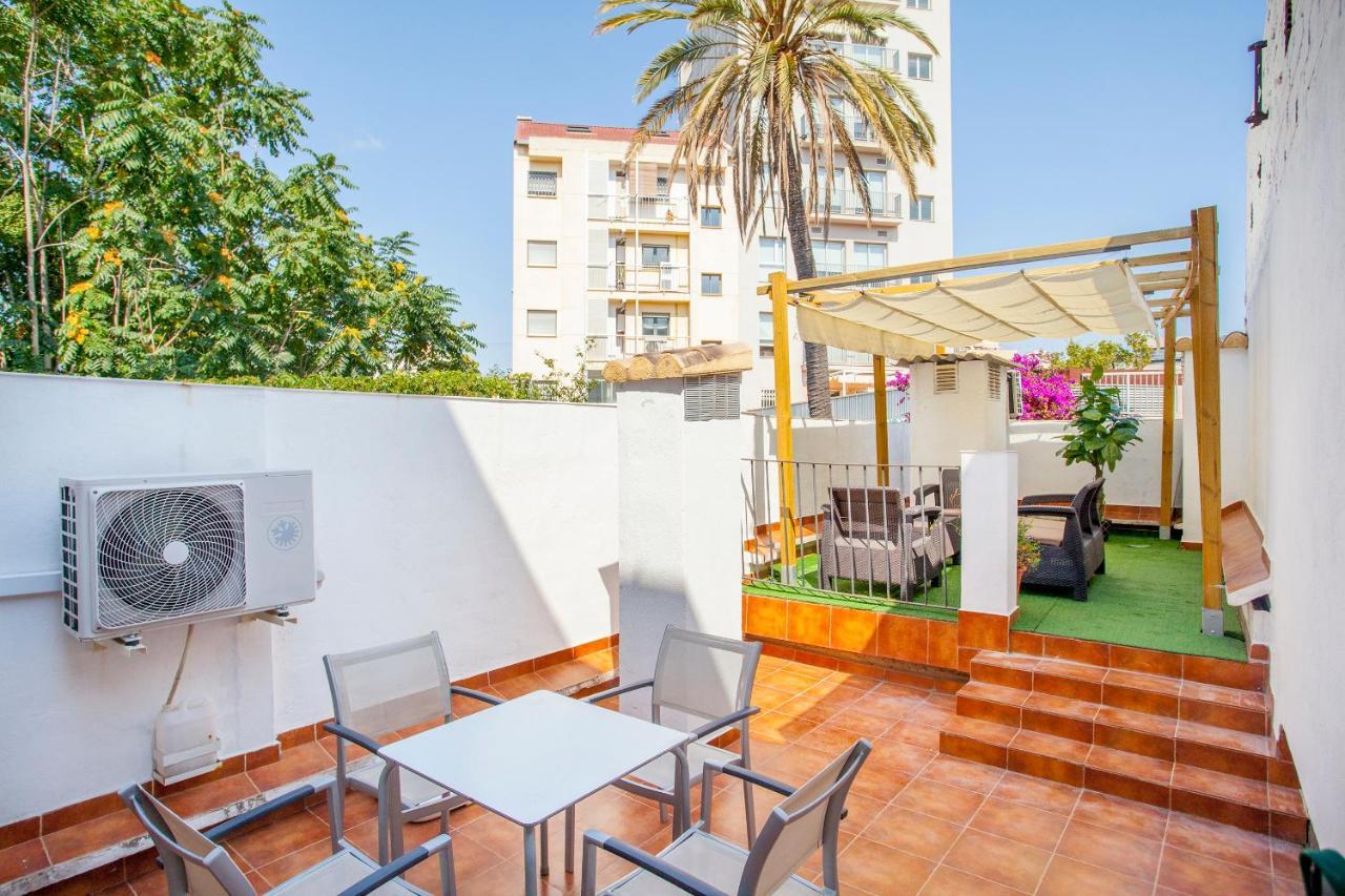 Apartamento Con Terraza Valencia Kültér fotó